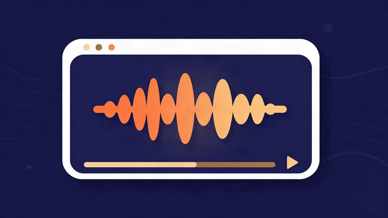Waveform being cleaned up to prepare audio for YouTube videos