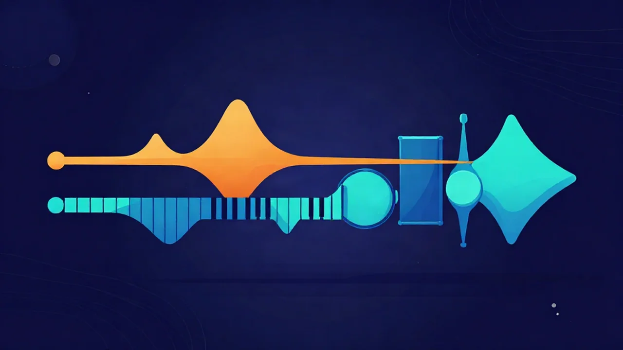 An EDM track split into a vocal stream and an instrumental music stream by an AI vocal remover